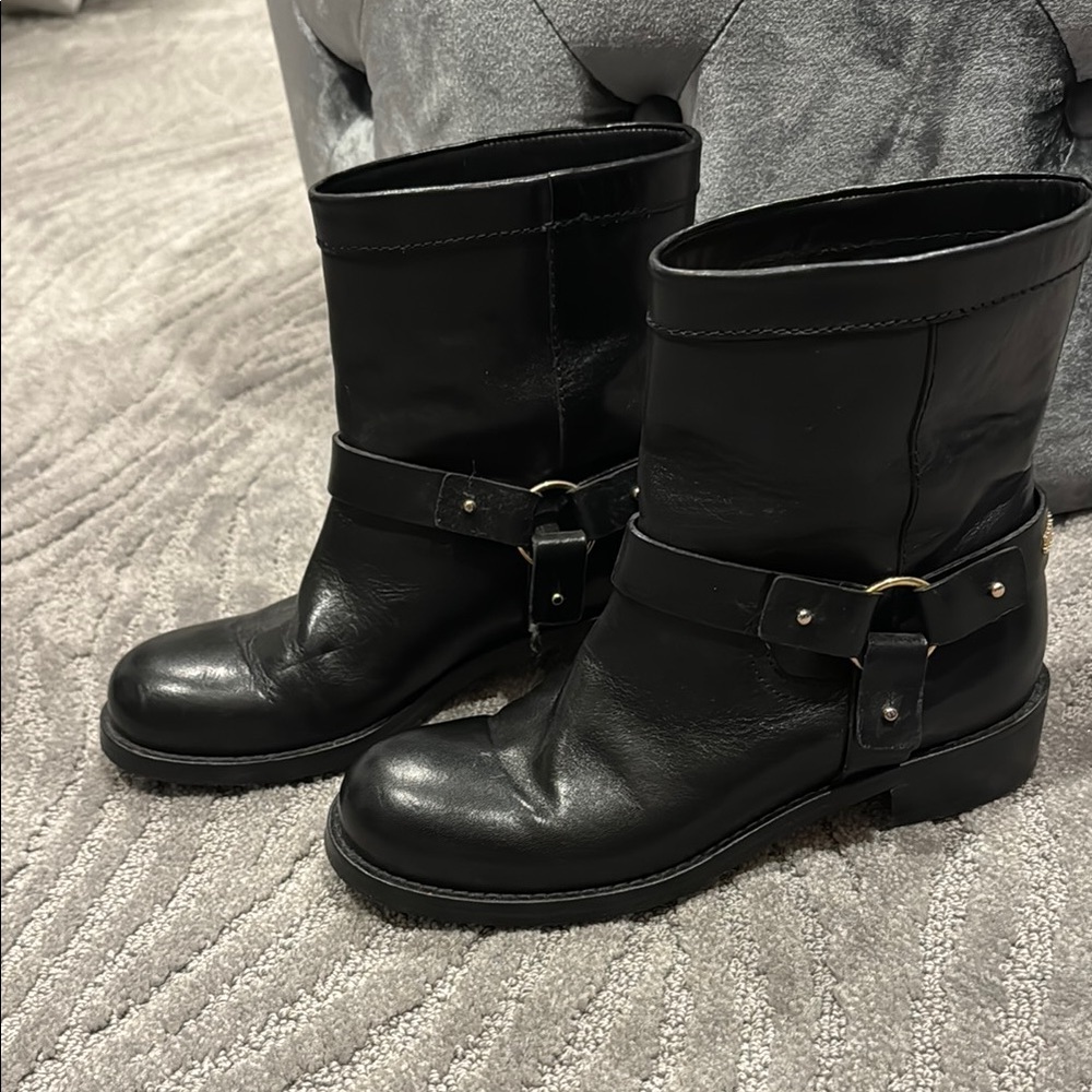 Jimmy Choo Black Ankle Boots
